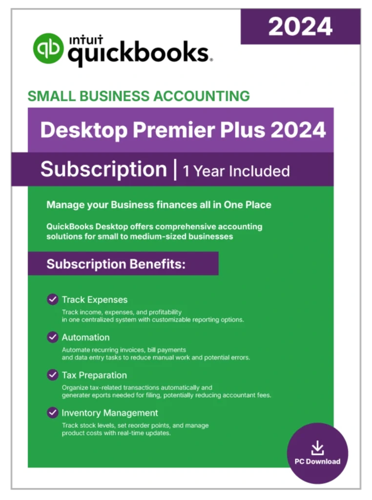 QuickBooks Desktop Premier Plus 2024